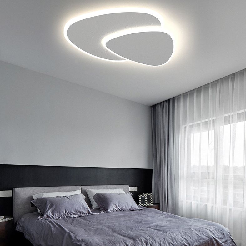 Plafonnier LED triangulaire blanc Zeno — vue 10 — Maison Velaro