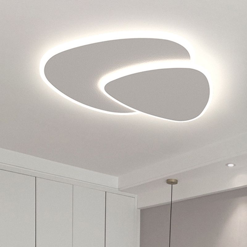 Plafonnier LED triangulaire blanc Zeno