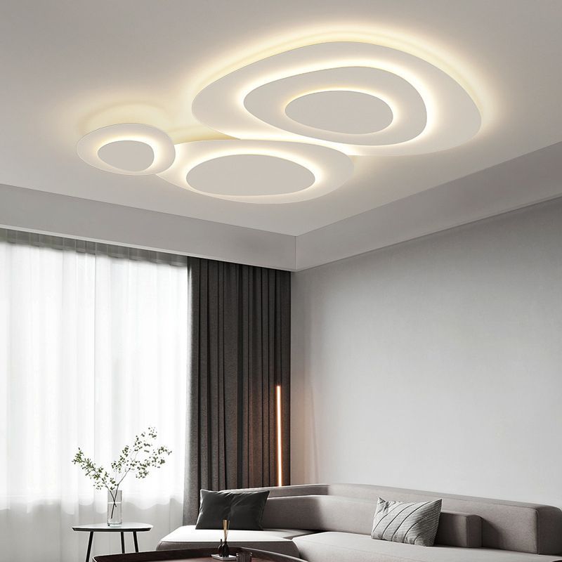 Plafonnier blanc en forme de nuage Jurel — vue 9 — Maison Velaro