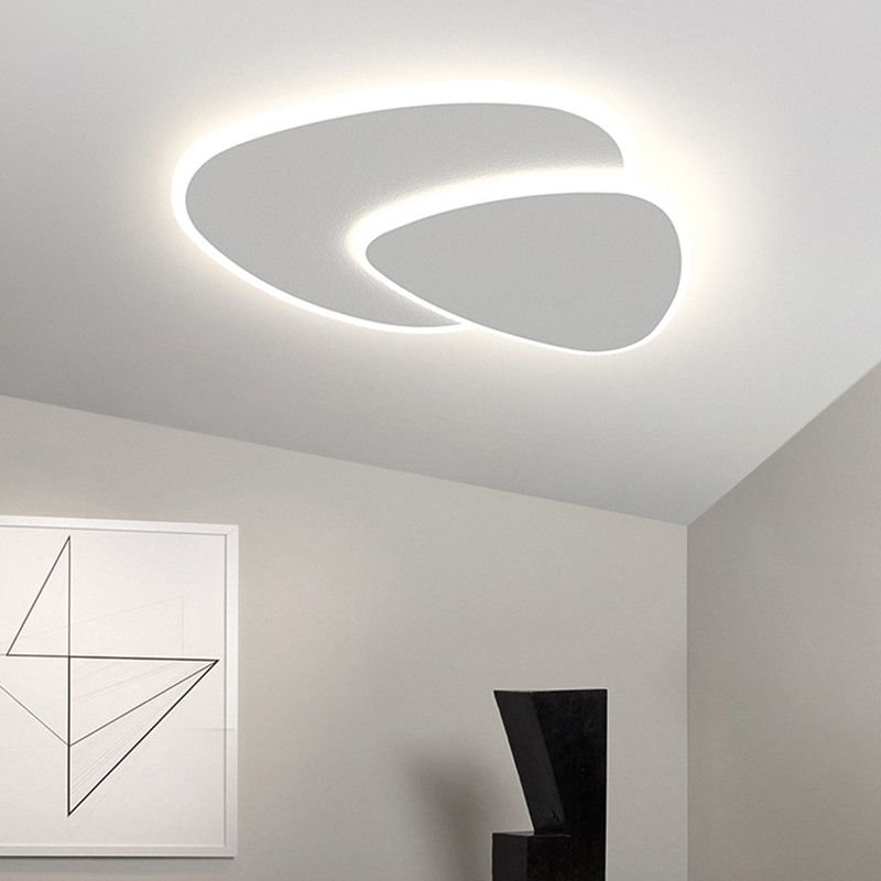 Plafonnier LED triangulaire blanc Zeno — vue 7 — Maison Velaro