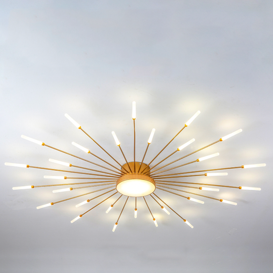 Plafonnier linéaire graphique LED Wesley — vue 14 — Maison Velaro