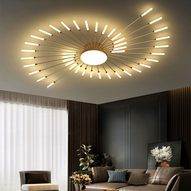 Plafonnier linéaire graphique LED Wesley — vue 16 — Maison Velaro