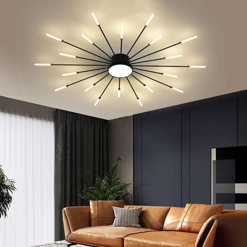 Plafonnier linéaire graphique LED Wesley — vue 8 — Maison Velaro