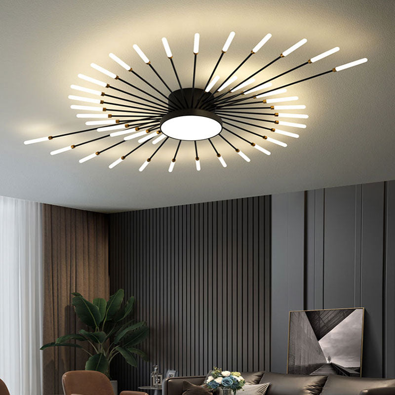 Plafonnier linéaire graphique LED Wesley — vue 11 — Maison Velaro