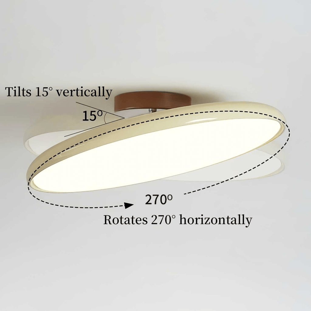 Plafonnier orientable contemporain Fyne — vue 3 — Maison Velaro